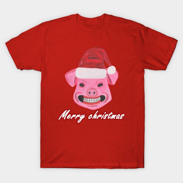 Christmas T-Shirt by deadblackpony